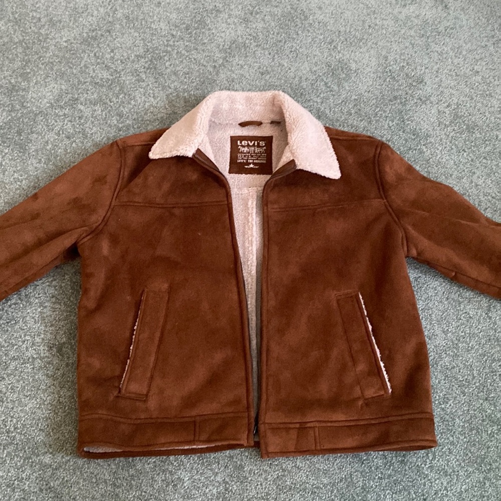 Levi’s faux suede mens jacket